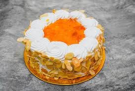 vegan mango cake