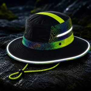 Foldable Reflective outdoor Hat